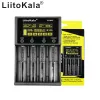 Liitokala lii-M4S 18650 Smart Charger LCD-Display für 26650 21700 32650 20700 21700 16340 AA AAA Batterie