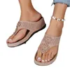 Chinelos senhoras sapatos à venda 2024 moda verão ao ar livre básico feminino elegante peep toe raso casual plana tamanho grande