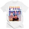 Phil Dunphy TV Show T Shirt Donna Harajuku Grafica interessante Manica corta da uomo Tee Tops Cott Plus Size Casual Streetwear D6VH #