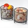 Sacs de rangement Cuisine Oignon Gingembre Ail Rack Assaisonnement Panier de légumes Pas de poinçonnage Commode Tbletop Cosmétiques