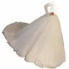 Robe De Mariage musulmane blanche, col haut, manches Lg, avec des Appliques en dentelle, Robe De Mariage, 020A #, 2023