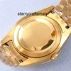 Luxury Watch Rlx Clean Diamond Dail Automatisk mekanisk klocka 41mm Fashion Business Swimming 904L rostfritt stål Armbandsur