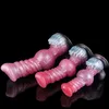 Andere massageartikelen Yocy Giant Wolf Dildo 9,5 cm dikke knoop hond penis grote haan anaal seksspeeltje Q240329