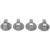 Cookware Sets 4 Pieces Knob Stove Gas Cooker Knobs Metal Control For The Kitchen 6mm