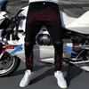 Jeans da uomo con foro skinny elasticizzato nero fi Designer Pantaloni da moto di alta qualità Street Denim Pantaloni a matita Rhineste Y2k C1rU #