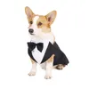 Hundkläder Pet Tuxedo Små kostymkläder för hundar Animal Wear Cotton Formal Suit