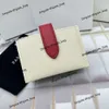 High-end designertas Nieuwe handtas Dames korte portemonnee Topkwaliteit echt leer Oud geld Clip Meerdere kaartpositie Gesp Zero Organ Fold Bag