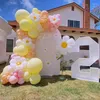 Party Decoration 6PCS Daisy Balloons Huge Flower Balloon Aluminum Film Sunflower Birthday Wedding