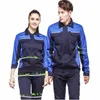 Vêtements de travail pour hommes Veste de travail Atelier de voiture Air Cditi Eau Électricité Installati Mécanique Réparateurs Uniformes Tops5x q8FB #