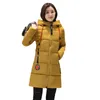 2017 neue ankunft winter frauen jacke Hot sate lässig m unten cott weibliche bisic mäntel übergroßen mit kapuze Lg Parka L52-17807Z O6QC #