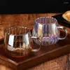 Wine Glasses Glass Mugs Tea Cups Double Wall High Borosilicate Heat Resistant Large Capacity For Milk Home Kitchen Supplies