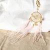 Chaveiros Chaveiros Pérola Pena Correntes Titular Dreamcatcher Pingentes Carro Chaveiro Chaveiros Para Meninas Mulheres Saco Pendurado Moda Charme Drop Deliv Dhkpg