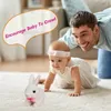 Elektronisk plysch Rabbit Toy Robot Bunny Walking Hopping Running Animal Shake Ears Cute Electric Pet for Kids Birthday Presents 240318