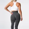 ملابس اليوغا nvgtn speckled سلس lycra spandex leggings النساء لينة التمرين الجوارب اللياقة البدنية ملابس اليوغا صالة رياضية عالية الخصر ارتداء 230826