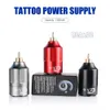 Komplettes kabelloses Tattoo-Maschinen-Set mit Power-Akku, 20 Stück Patronennadeln, 2 Stück Transfergelpapier, 14 Stück Tinte 240327