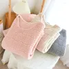 Home Clothing Winter Flannel Pajamas Women O-Neck Thick Warm Loungewear Set Plus Size Loose Clothes Female Pink Velvet Sleepwear Suit