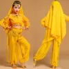 Costumi di danza del ventre per bambini adulti Set danza orientale ragazze danza del ventre India vestiti di danza del ventre vestito costume di scena 28tI #