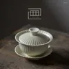 Conjuntos de chá privado personalizar conjunto de chá chinês cerâmica portátil bule viagem gaiwan copos de cerimônia teacup presentes finos