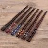 Chopsticks Home Beauty Mönster Naturligt trämabelkedja Cooking Wood Sushi Moderföretag Köksverktyg