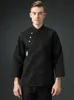 Ristorante Chef Abbigliamento Hotel Cucina Giacca Uomo Donna Profial Cuoco Uniforme Cameriere Abiti da lavoro Ristorazione Abbigliamento da lavoro Q5Cu #