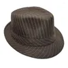 Berets Korean Fashion Fedoras British Gentleman Hat Men's and Women's Spring/Summer Leisure Jazz