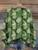 Pulls pour hommes Plstar 3D imprimé série verte ST.PATRICK'S DAY Modèle Ugly Sweater Winter Street Casual Unisexe S-3