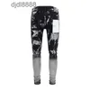 Men's designer pants Purple brand slim fit leggings fashionable 24 new casual gold-plated jeans mens