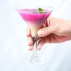 Bicchieri usa e getta Cannucce Cocktail in plastica per gelato al deserto Bicchieri Calici per feste 14x9.4x9.4 cm