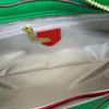 Crossbody Bag Tasarımcı Omuz Çantaları Çıkarılabilir Altın Donanım Manyetik Düğme Koşma Deseni Küçük Tote Cüzdanları