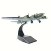 1:144 B-17F Flying Fortress Bomber Memphis Belle Metall-Militärdruckguss-Flugzeugmodell zur Sammlung