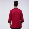 1PCS Chef Work Clothing for Mens 2023 Autumn/Winter Cake Sklep LG Rękaw