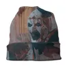 Berets Terrifier Horror Films Skullies Beanies Caps The Clown Making A Mess Thin Hat Autumn Bonnet Hats Men Women's Unisex Ski Cap