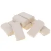 Tecido 10 rolos por saco cor natural polpa de bambu papel família pacote coreless rolo papel higiênico macio