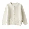 traf Cardigan lavorato a maglia beige Donna Maglioni ritagliati primavera Cardigan con manica Elegante cardigan lavorato a maglia per cappotti donna q1pg #