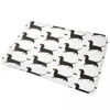 Bath Mats Mat For Shower Home Entrance Dachshund Sausage Dogs Floor Bone Toilet Fast Dry Anti-Slip Bathroom Accessories