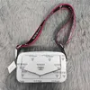 Solidny kolor drukowany litera zamek błyskawiczny Crossbody Square Womens 70% zniżki na sprzedaż online