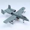 1/100 A-10 Thunderbolt II Warthog Attack Plane Metal Fighter Military Model for Collections and Gift