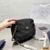 Nylon Crossbody Camera Bag Designer Chain Bag Message Bag Women Shoulder Bag Classic Triangle Handbag Fashion Womens Hobo Wallet