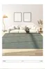 Carpets E568 Coffee Table Carpet High-end Light Luxury Room Bedroom Bedside Household Floor Mat