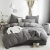 American Size Furball Tassel Däcke Cover Set Luxury King Queen Bedding Twin Full Quilt Covers Juego de Ropa Cama 240329