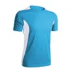 Male Quick Dry Football Jerseys Soccer t Shirts Shorts Sleeve Basketball Gym Fitness Top Uniform Sportswear 240321