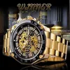 Nuovo vincitore Mens Fashion Leisure Grow Out Mechanical Movement Mechanical Mechanical
