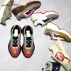Gglies tasarımcısı Rhyton Sneakers Bej Erkek Eğitmenler Vintage Ayakkabı Lüks Chaussures Lady Platform Ayakkabı 4uwv