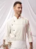 Veste de chef de haute qualité Restauration Pure Cott Workwear Hôtel Cuisine Uniforme Restaurant Cook Shirt Lg Vêtements de travail à manches 50KR #