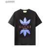 23SS Mens T-shirts Designer Shirt Topps Women Shirts Casual Tees XL XXL T Flash Print Fashion Cotton Loose Summer Black White Womens Short Sleeve Pullover