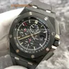 AP Iconic Wristwatch Mens Royal Oak Offshore 44mm Diameter Automatic Mechanical Gentlemen Watch Sports and Leisure Luxury Watch 26400AU.OO.A002CA.01