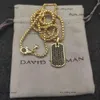 Dy Men ring David Yurma Rings for Woman Designer Jewelry Silver Dy Halsband Mens lyxiga smycken Women Man Boy Lady Gift Party 266
