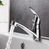 Robinets d'évier de salle de bain Pièces de bassin de cuisine pour lavage de robinet de robinet mélangeur à eau froide