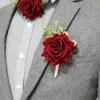 Fabric Roses Handgelenk Corsage Hochzeitsarmband für Brautjungfernbrise Hand F Fake Roses Hochzeitsarmband für Gäste Akquireien T31n#