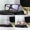 クロスサングラスCHフレームデザイナーラグジュアリークロムレディースセレブリティのブラックウルトラライトアンチブルーフレームミオピア眼鏡ハートメガネ2024高品質IZ5Iローマ
